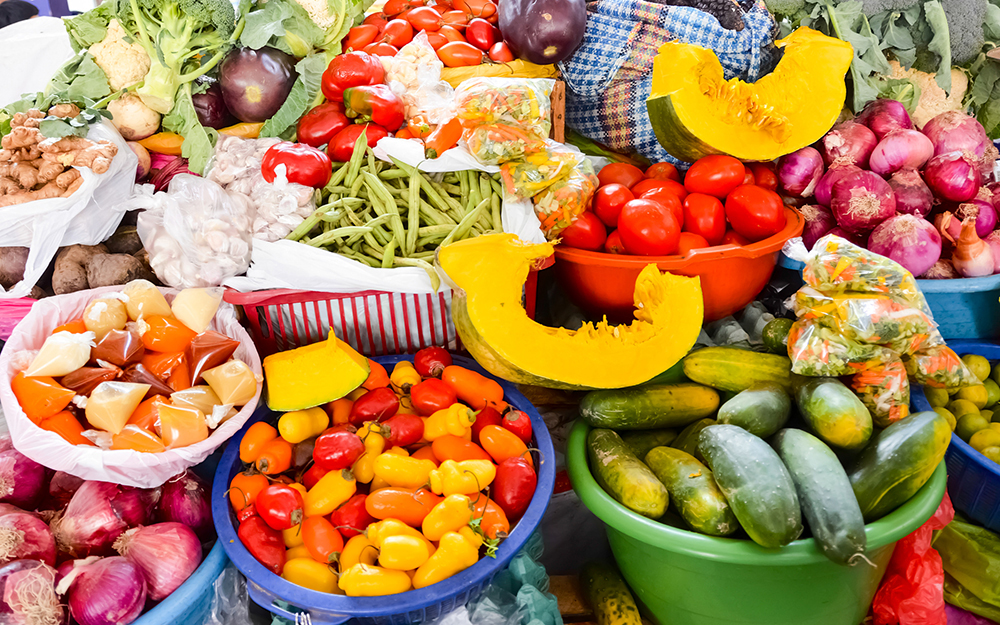 food, brain health, fruits, vegetables