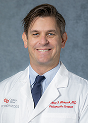 Cedars-Sinai orthopaedic trauma surgeon, Geoffrey Marecek, MD.