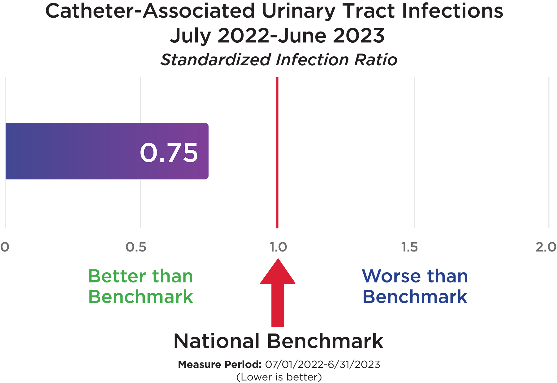 Catheter-Associated Urinary Tract Infections July 2022-June 2023