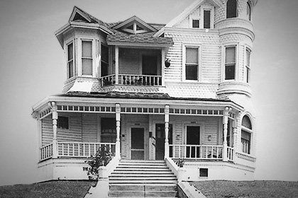1902 KASPARE COHN HOSPITAL (Black and White Photo) (Cedars-Sinai History)