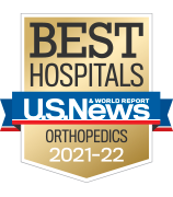 U.S. News and World Report Ranking Best Hospitals ranking 2021-2022 Orthopedics