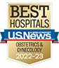 U.S. News and World Report Ranking Best Hospitals ranking 2022-2023 Obstetrics & Gynecology