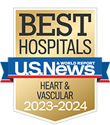 U.S. News and World Report Ranking Best Hospitals ranking 2023-24 Cardiology & Heart Surgery