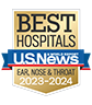 U.S. News and World Report Ranking Best Hospitals ranking 2023-2024 Ear, Nose & Throat
