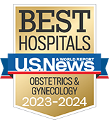 U.S. News and World Report Ranking Best Hospitals ranking 2023-24 Obstetrics & Gynecology
