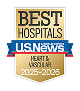 U.S. News and World Report Ranking 2024-25 badge