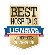 U.S. News and World Report Ranking 2024-25 badge