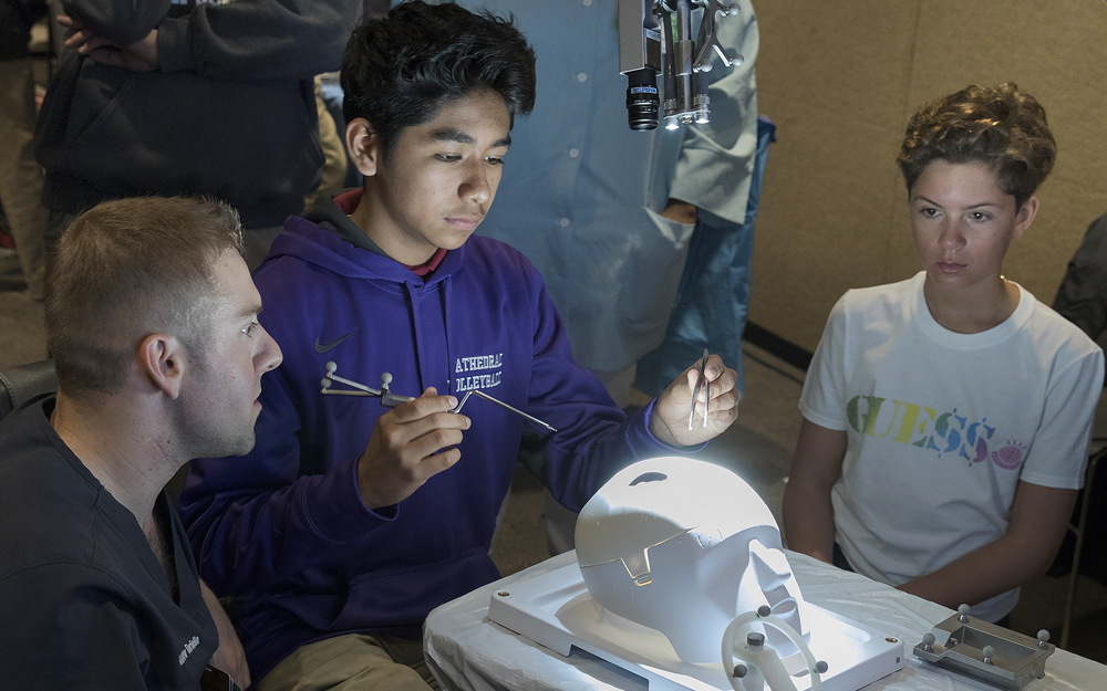 Brainworks Program: Students Become Neurosurgeons for a Day