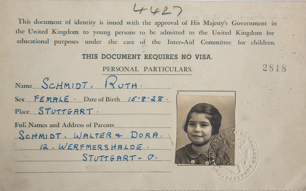 Ruth Moll - Volunteer Kindertransport Documentation