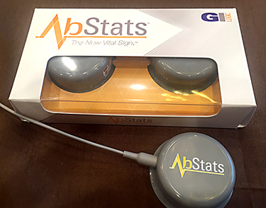 AbStats, gut, microphone, wearable technology