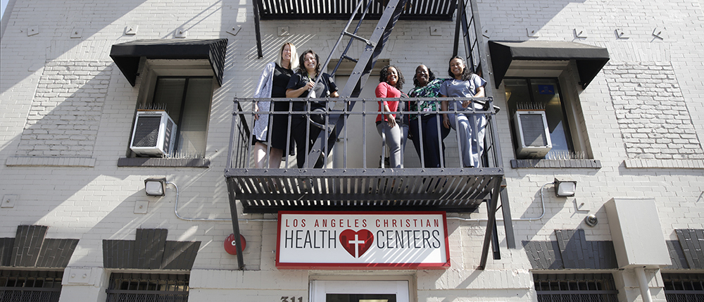 Los Angeles Christian Health Center, Joshua house, skid row, staff,