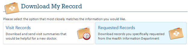 medical records, MyCSlink, how to, instructions