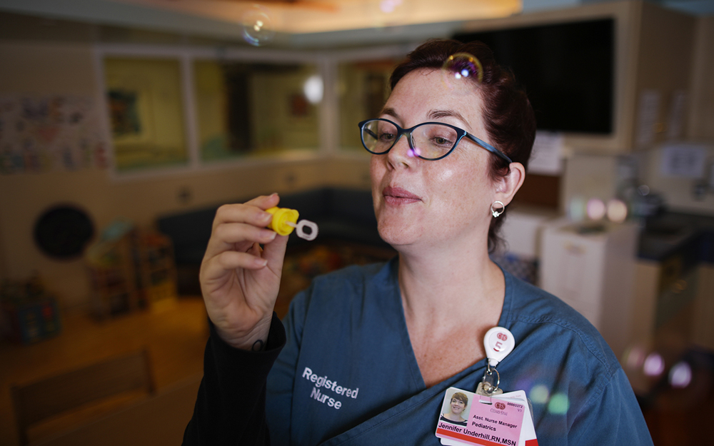 Cedars-Sinai assistant nurse manager Jennifer Underhill, RN