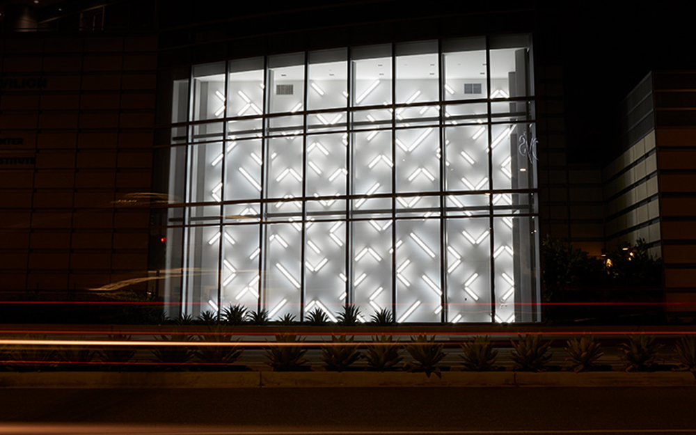 Artist Robert Irwin was one of the founders of an Los Angeles-based art movement called Light and Space.