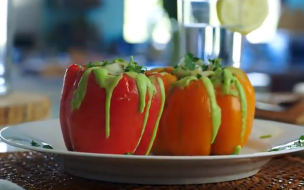 Brain Food: Quinoa Stuffed Bell Pepper teaser image