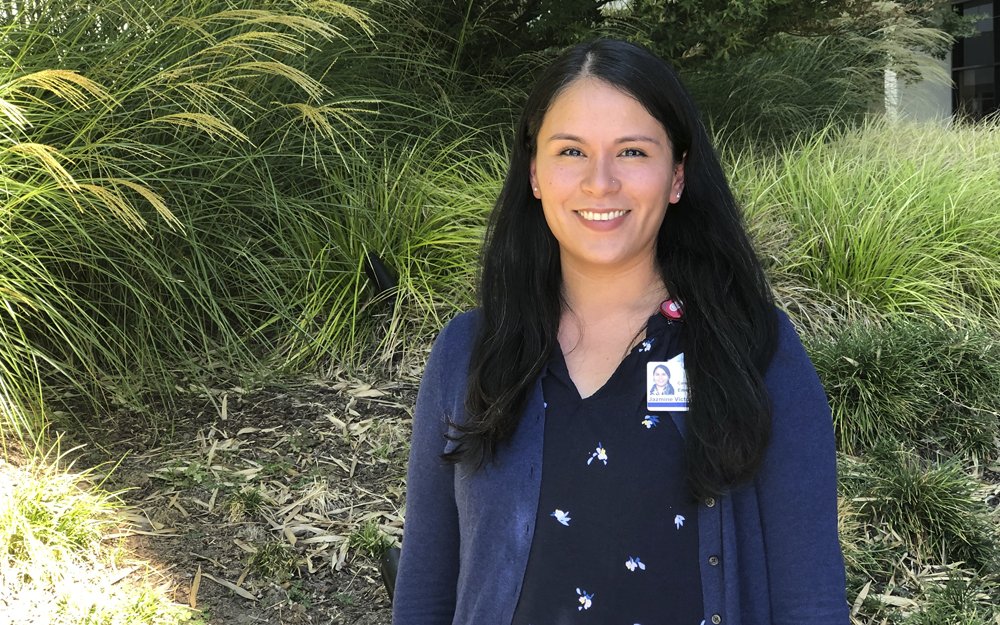 Meet Jazmine Victoria, a care coordinator for the Cedars-Sinai Ruth and Harry Roman Emergency Department in Los Angeles.