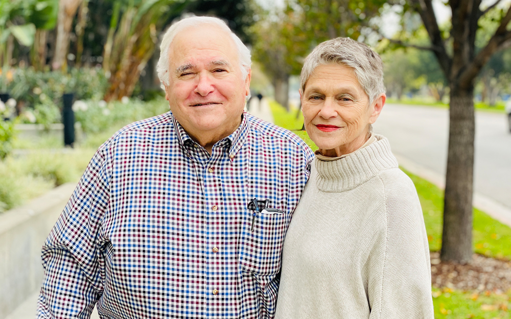 Kaye and John Spilker, blood donors, first date, Beverly Hills, Cedars-Sinai