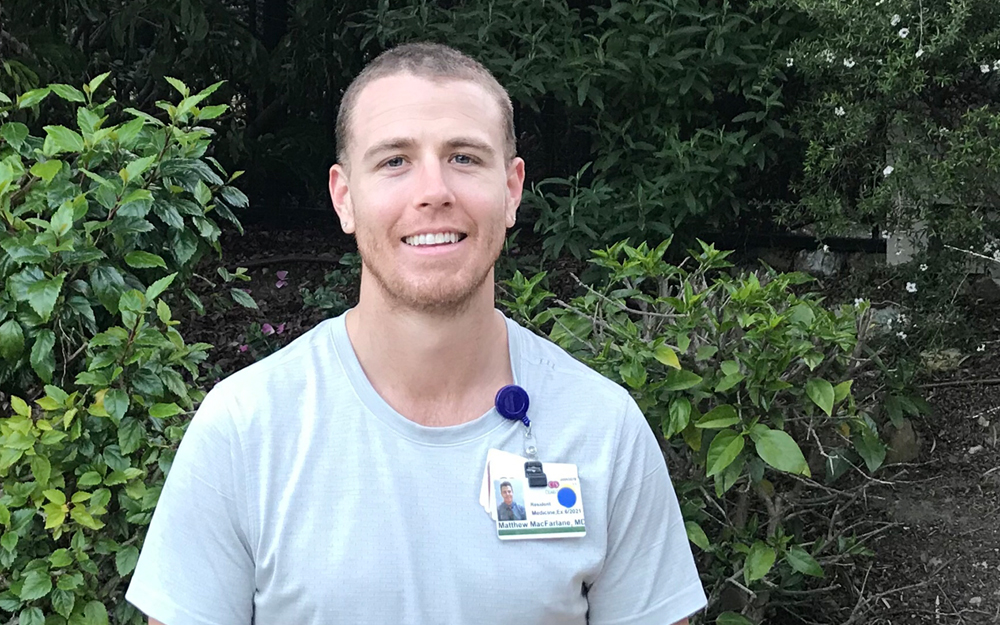 resident, Matt Macfarlane, Cedars-Sinai