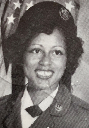 Felicia Mayes joined the Air Force after high school.