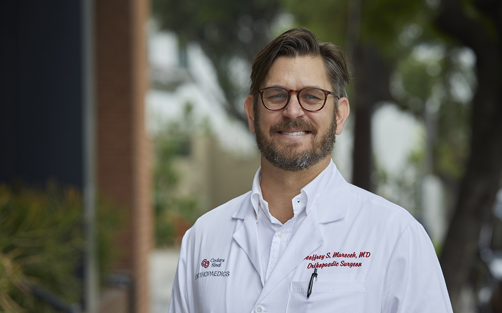 Dr. Geoffrey S. Marecek, an orthopaedic trauma surgeon at Cedars-Sinai.