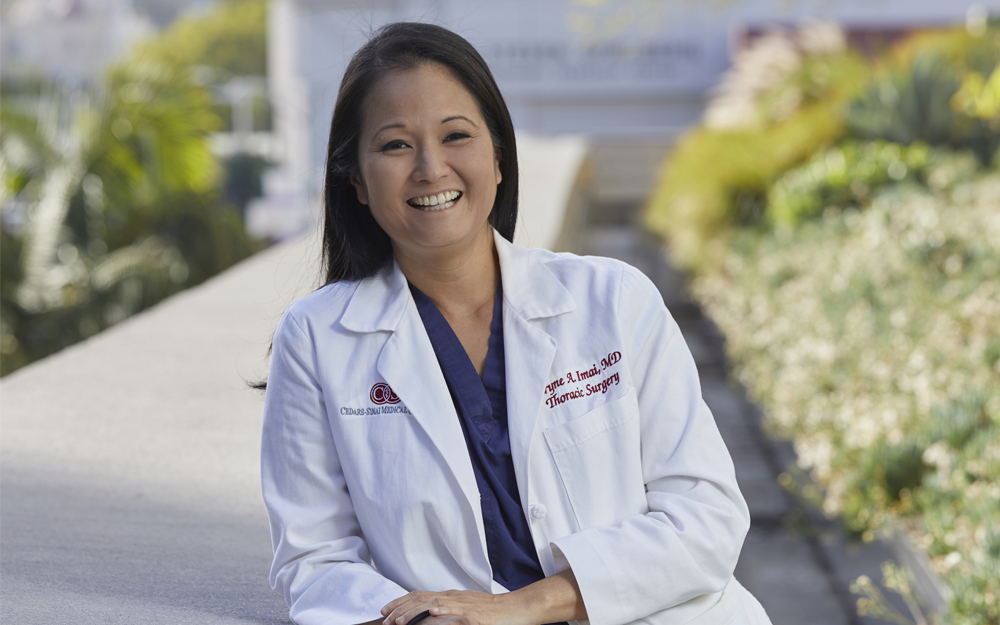 Cedars-Sinai thoracic surgeon, Taryne Imai, MD