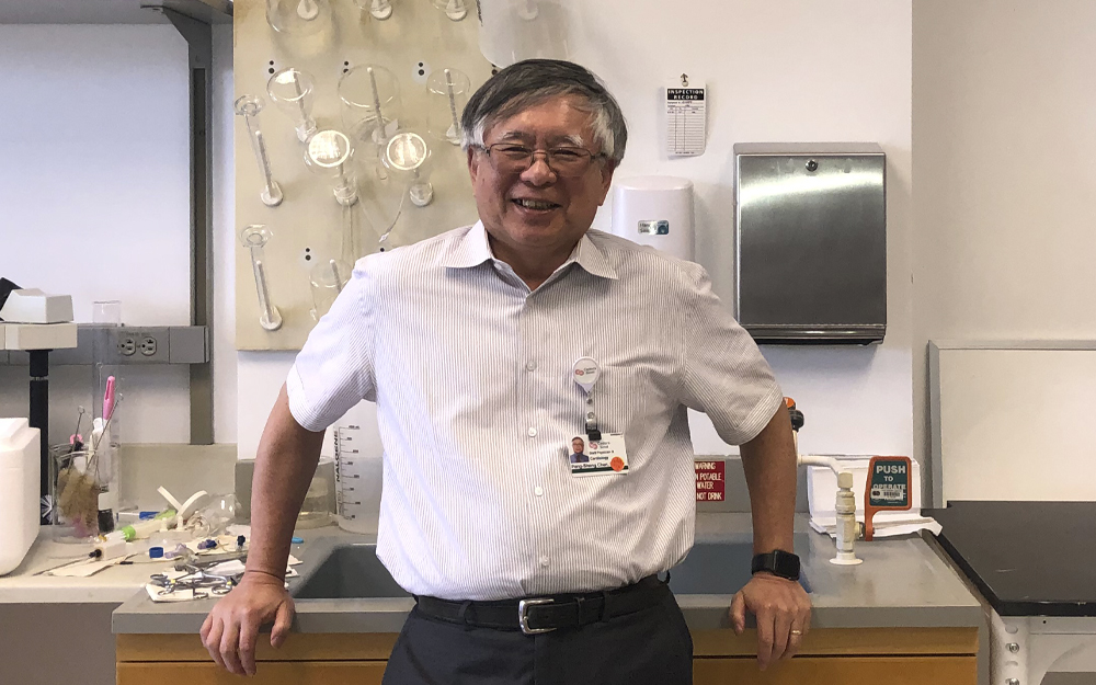 Cedars-Sinai cardiologist and the Burns and Allen Chair in Cardiology Research, Dr. Peng-Sheng Chen.