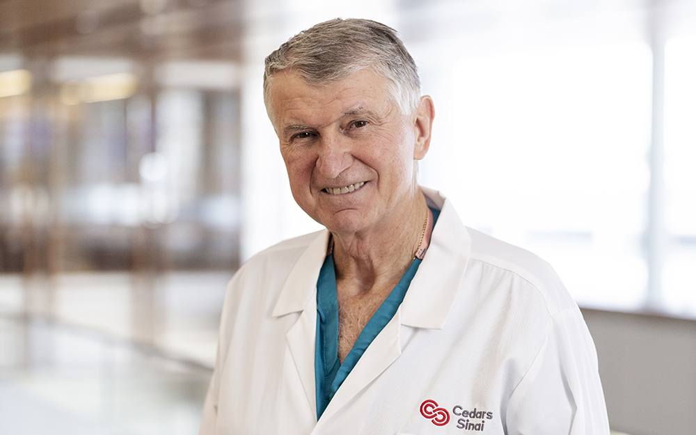 Alfred Trendo, MD, Director Emeritus of Cardiothoracic Surgery at Cedars-Sinai.