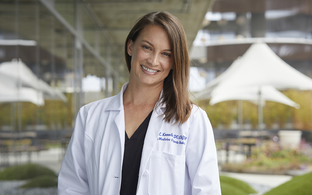 Lacy Knowles, DO, a general practitioner at Cedars-Sinai.