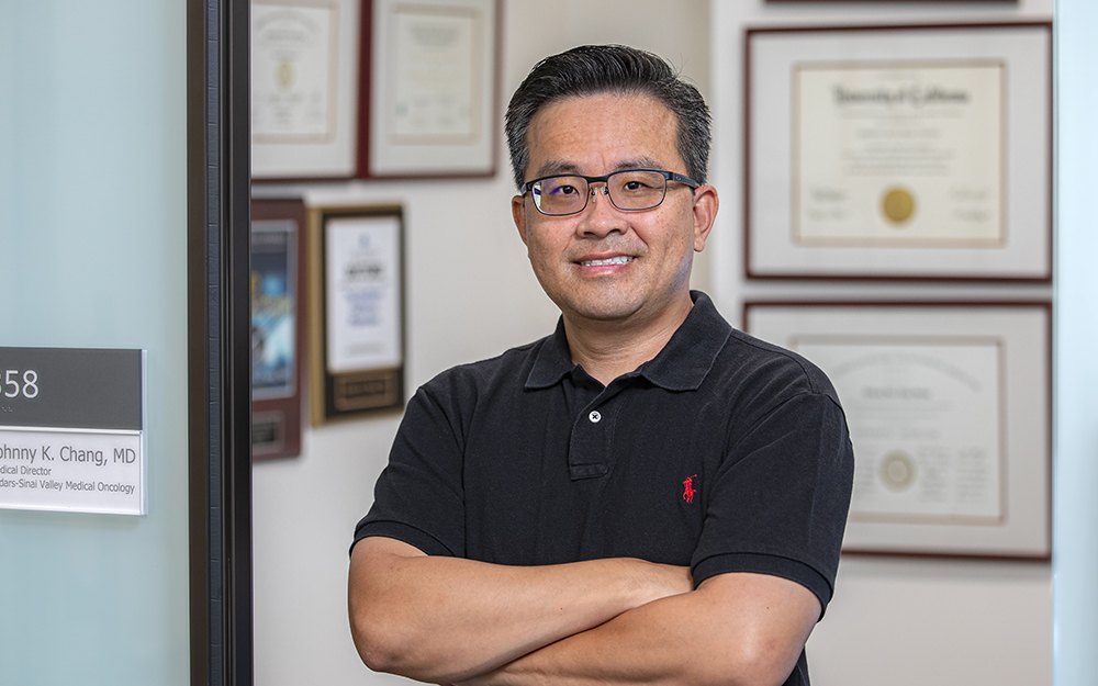 Johnny Chang, MD, hematologist-oncologist at Cedars-Sinai Cancer of Tarzana