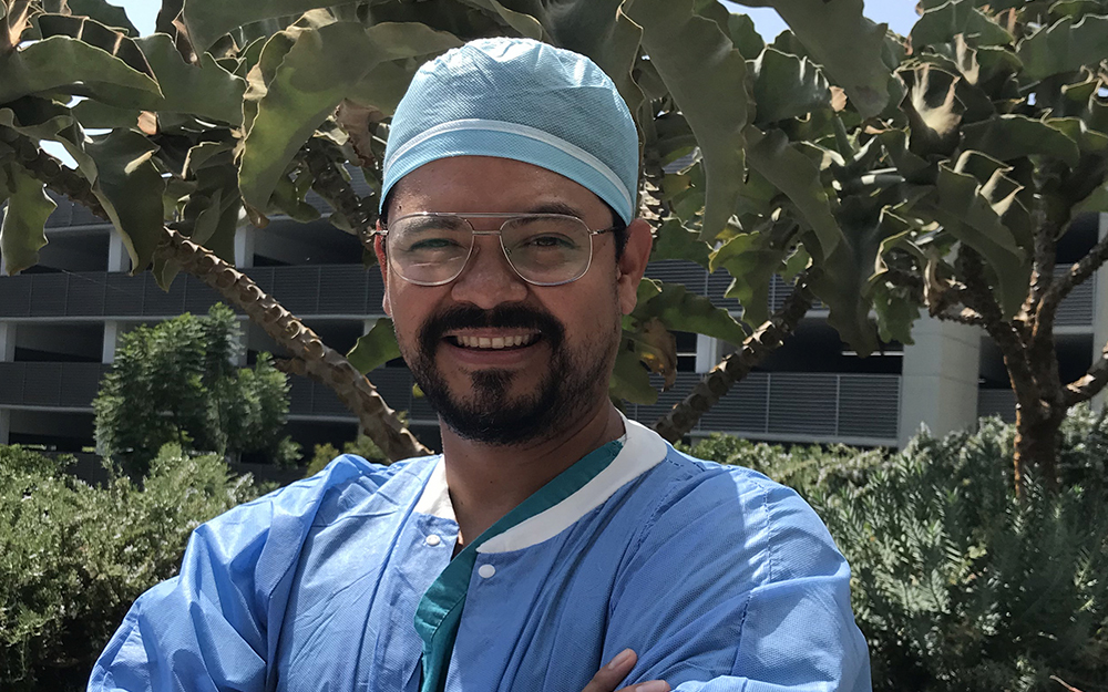 Cedars-Sinai Surgical Technologist William Shion.