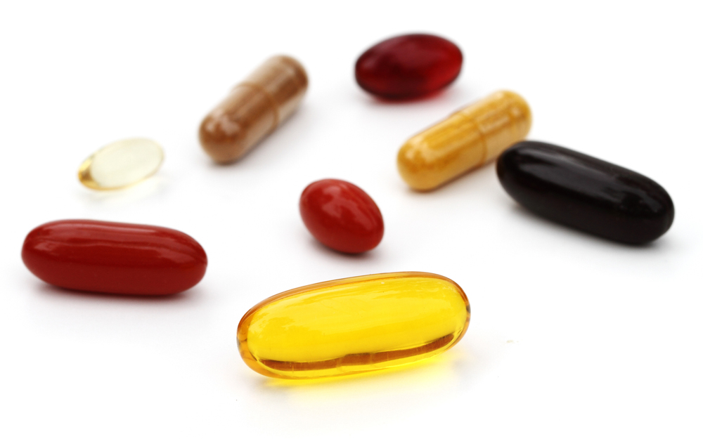 Fish oil and C0Q10 supplements.