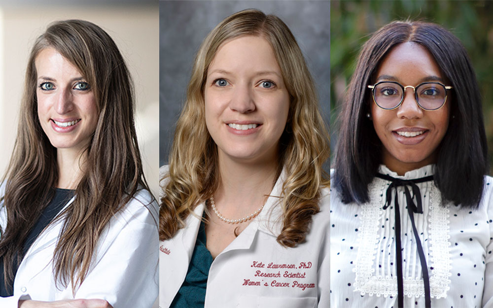 Alexandra Moser, PhD, Kate Lawrenson, PhD, and Annabel Iwuchukwu, MSc