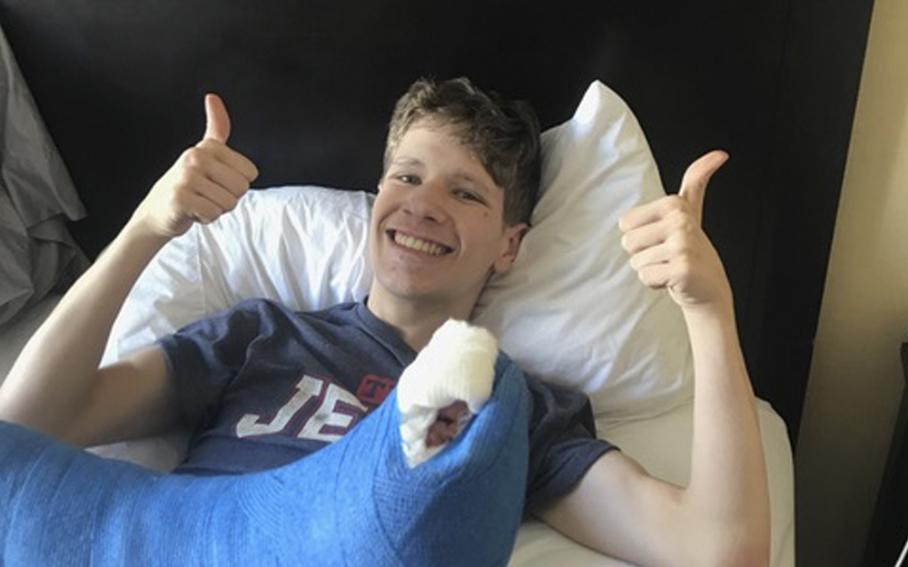 Teen Back on His Feet After Charcot-Marie-Tooth Disease Surgery