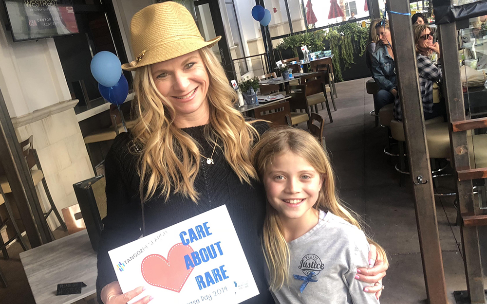Jenny Thompson with her 13-year-old daughter, Sierra. Jenny experienced mysterious, debilitating symptoms for five years before being diagnosed and treated for microvascular disease at the Barbra Streisand Women's Heart Center.