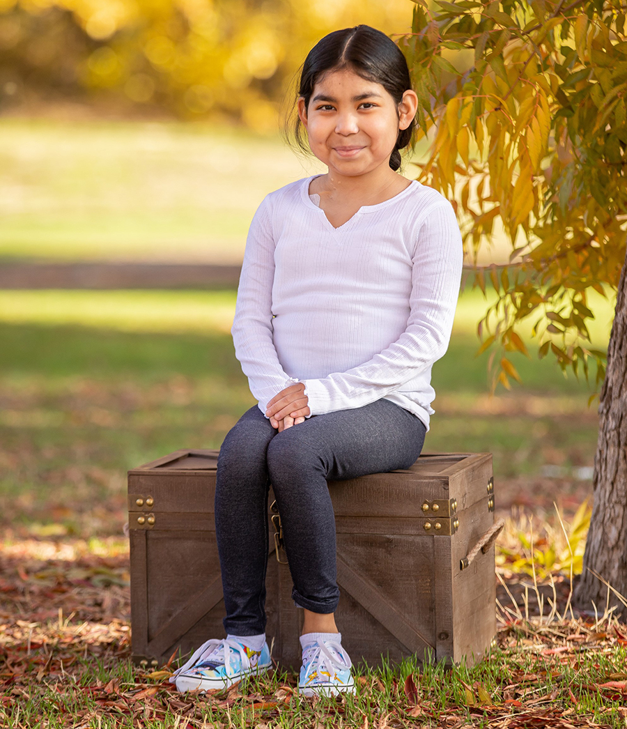 9-year-old Allison Maldonado was referred to Cedars-Sinai’s pediatric nephrology team for a kidney transplant.