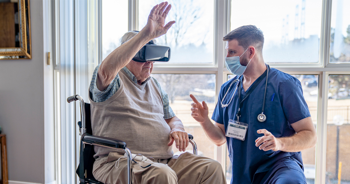 Rephrase single title from this title Virtual Reality and the Brain-Body Connection . And it must return only title i dont want any extra information or introductory text with title e.g: ” Here is a single title:”