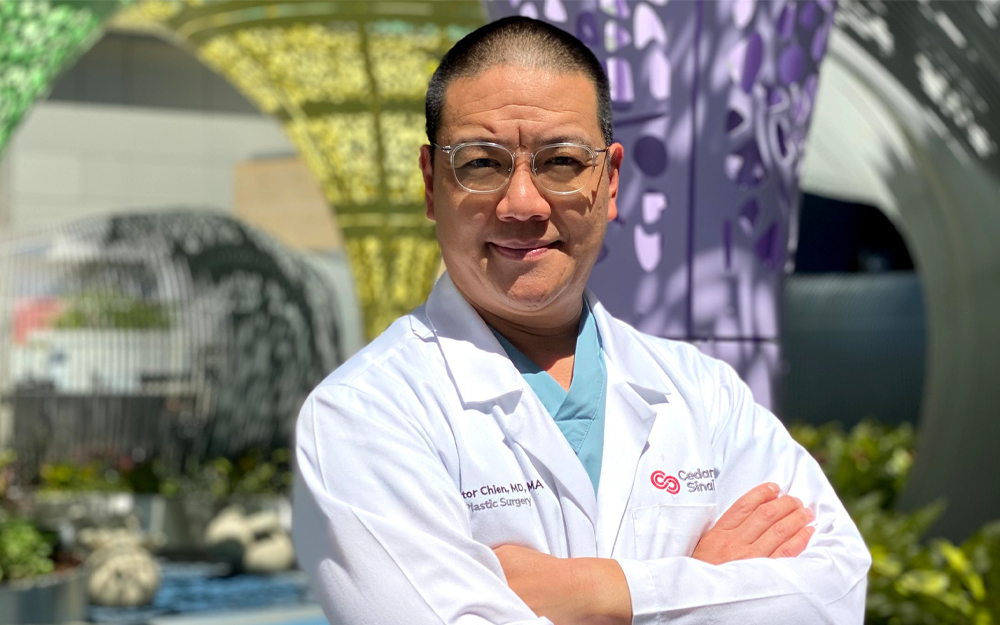Victor Chien, MD, a Cedars-Sinai pediatric plastic surgeon