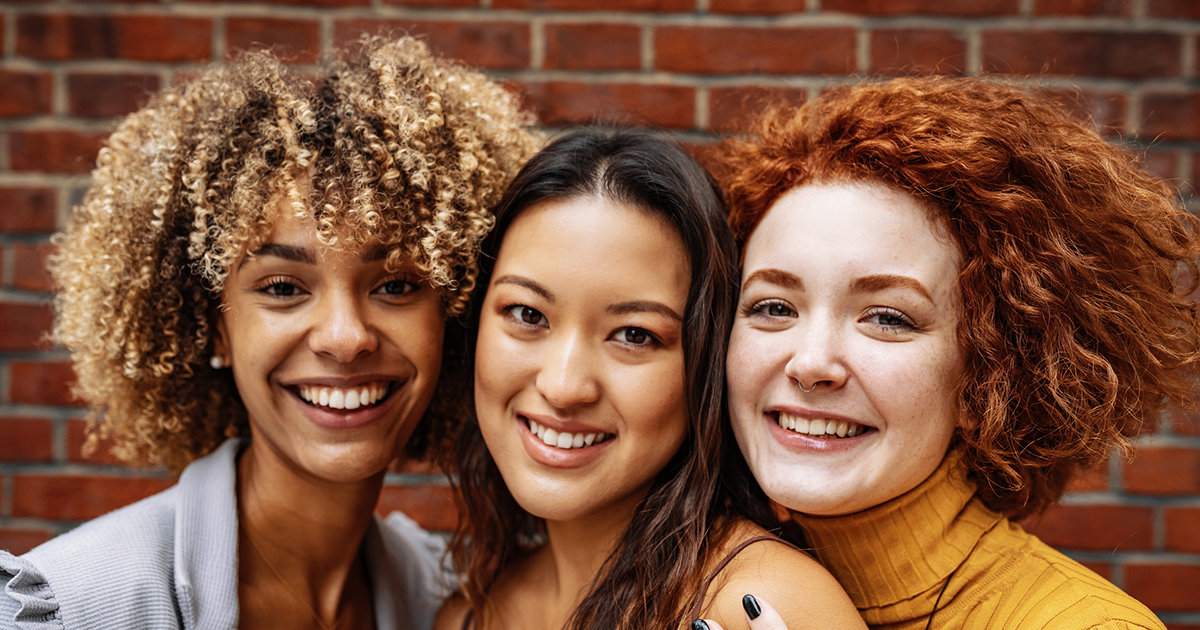 Three women in their 20s