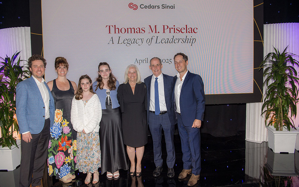 Matt, Caroline, Finn, Gigi, Jody, Tom and Brian Priselac.