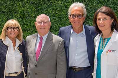 Eleanor Randall, Edward H. Phillips, MD, Jim Randall, Cristina Ferrone, MD