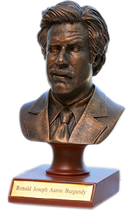 Ron Burgundy bust