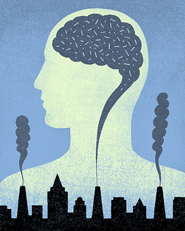 Pollution graphic