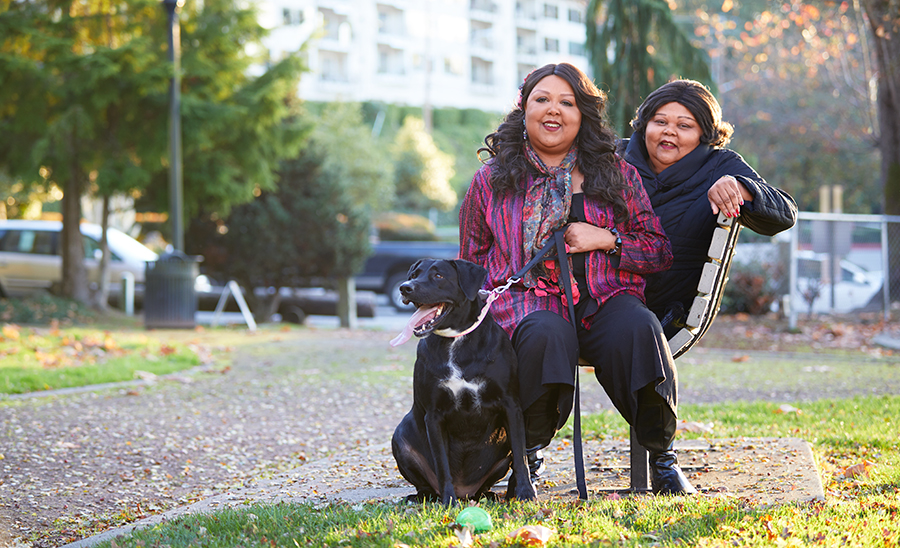 Ricky Nero and her mother, Cynthia