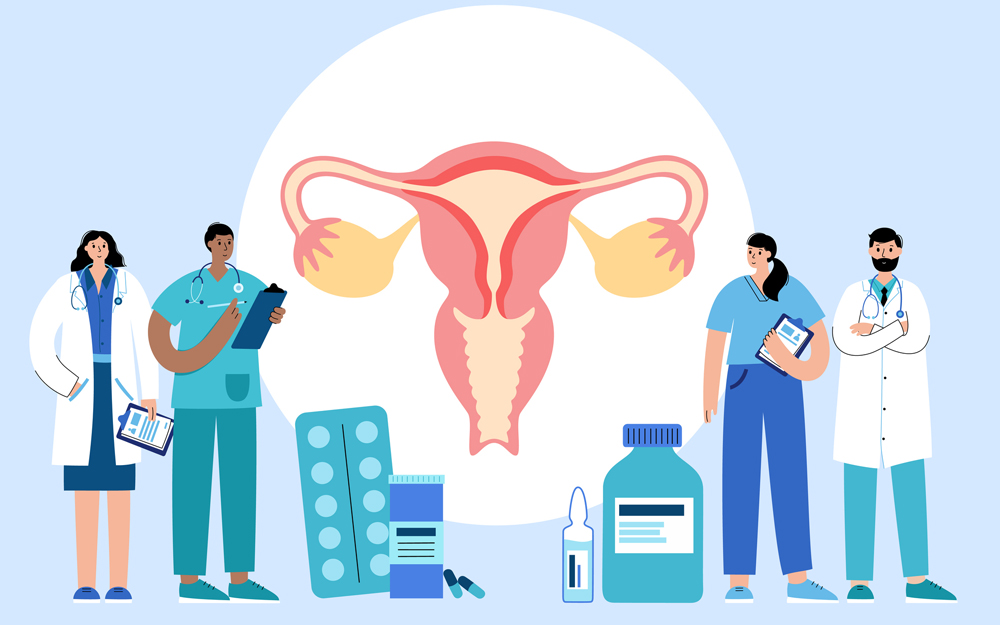 Female sterilization, also known as tubal ligation, as a permanent form of contraception.