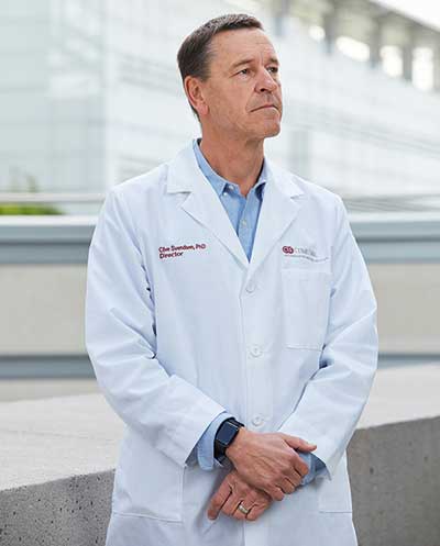Clive Svendsen, PhD, executive director of the Board of Governors Regenerative Medicine Institute 
