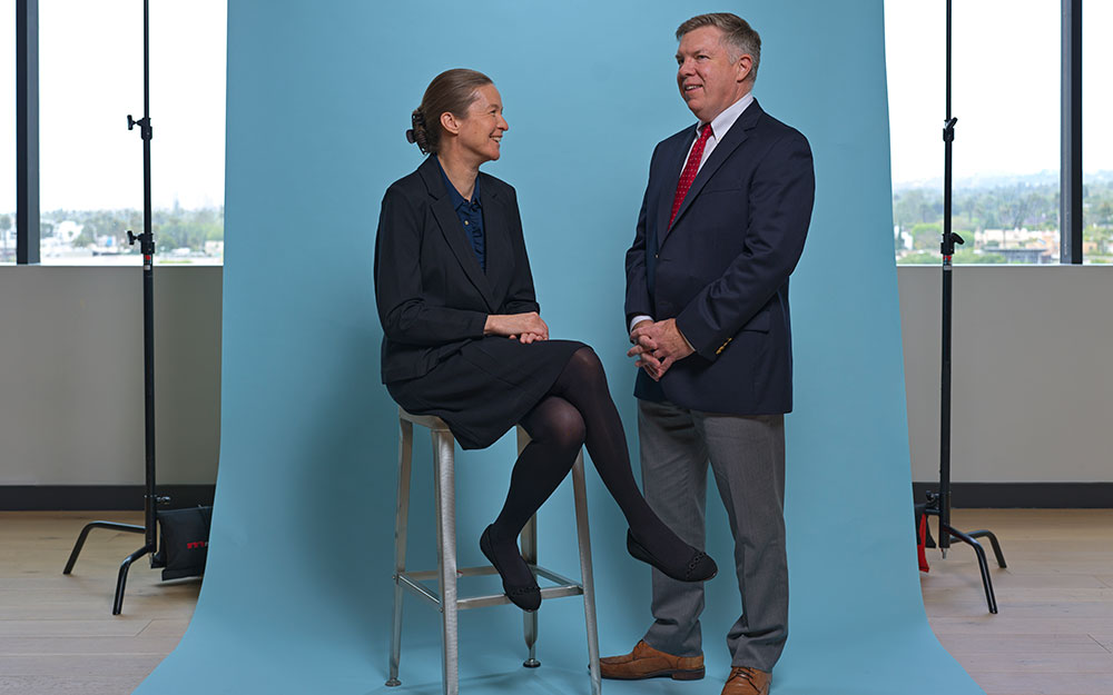 Helen Goodridge, PhD and John Chute, MD