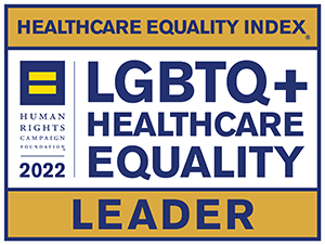 LGBTQ Healthcare Equality Leader for Human Rights Campaign's 2022 Healthcare Equality Index