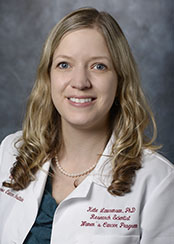 Kate Lawrenson, PhD, an associate professor at Cedars-Sinai.