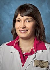 Cedars-Sinai Medical Intensive Care Unit director Isabel F. Pedraza, MD.