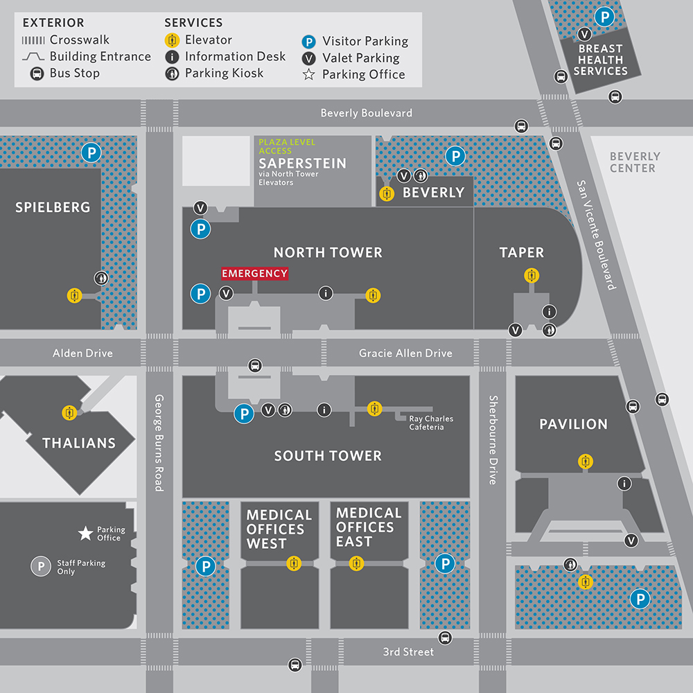 Medical Campus Map & Parking